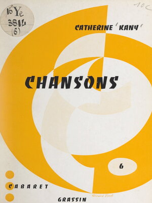cover image of Chansons